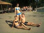 Иван, Саша и Даша на комсомольком озеро